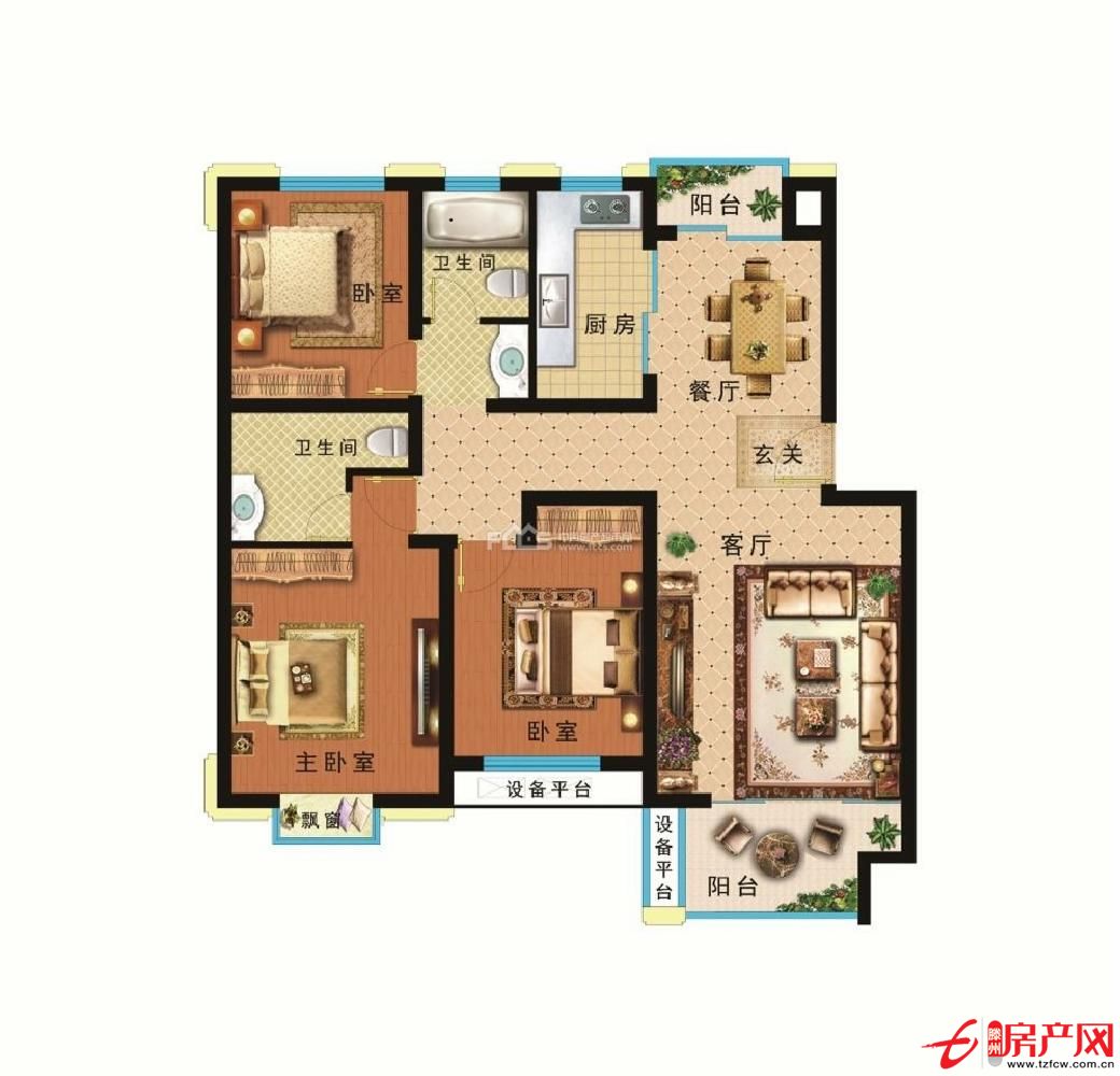 融城國際c區(qū)多層3樓，119平，84萬，支持貸款，