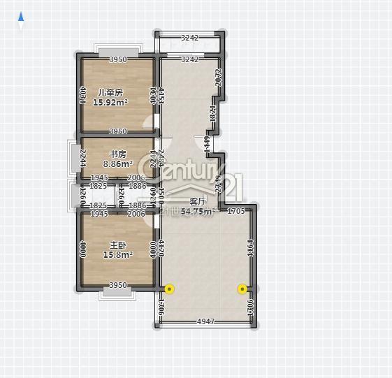 問天一區(qū) 精裝修3室2廳1衛(wèi)120m2123萬(wàn)元