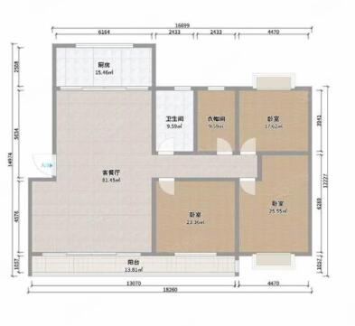 金葉花園 送車庫 精裝修3室2廳2衛(wèi)153m2165萬元
